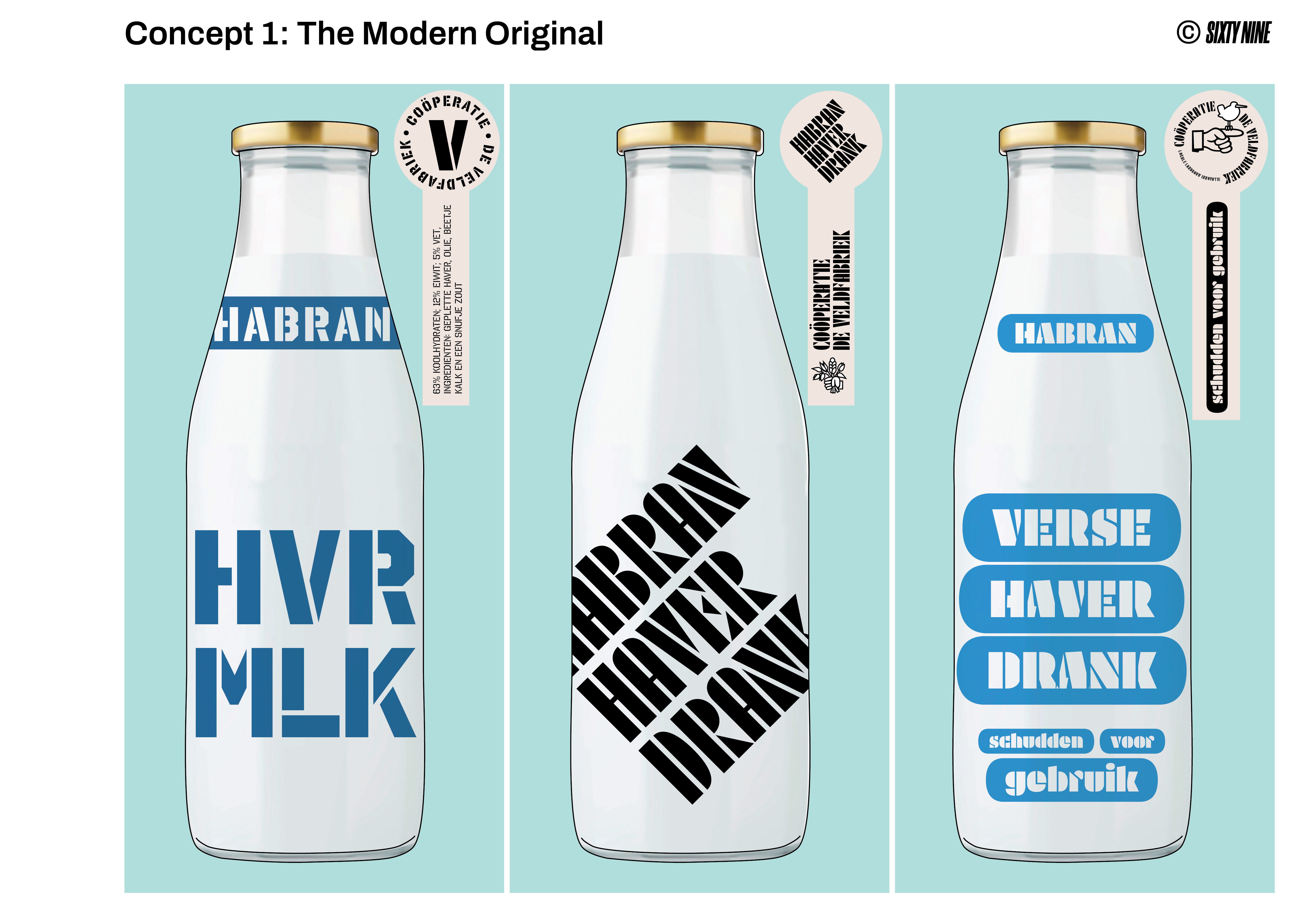 brand identity packaging oatmilk brand